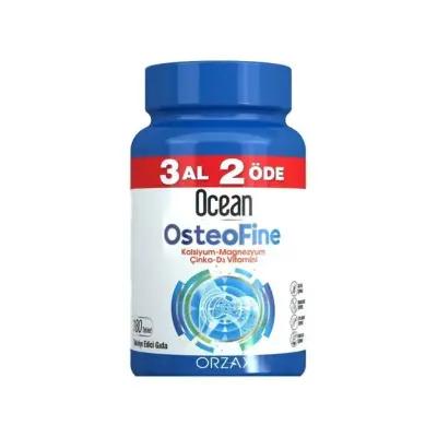 Orzax Ocean Osteofine Dietary Supplement for Bone Health - 180 Tablets with Calcium, Magnesium & Vitamin D Orzax Ocean Osteofine: Calcium & Vitamin D Supplement Dietary Supplement, Bone Health, Calcium Supplement, Magnesium Supplement, Vitamin D Supplement, Multivitamin, Osteoporosis Support, Bone Density, Nutritional Supplement, Health Supplements