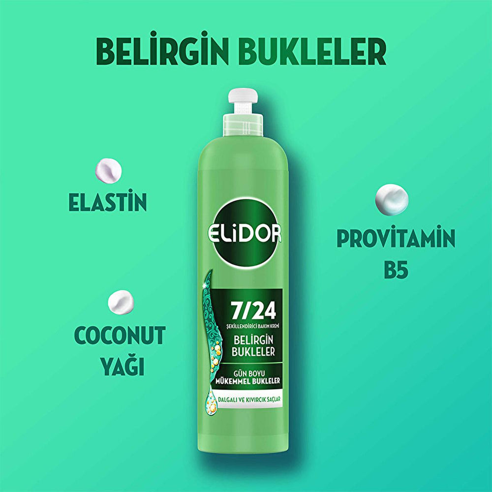 Elidor Defining Curl Styling Cream - Enhance Your Waves & Curls | 240 ml - view 8