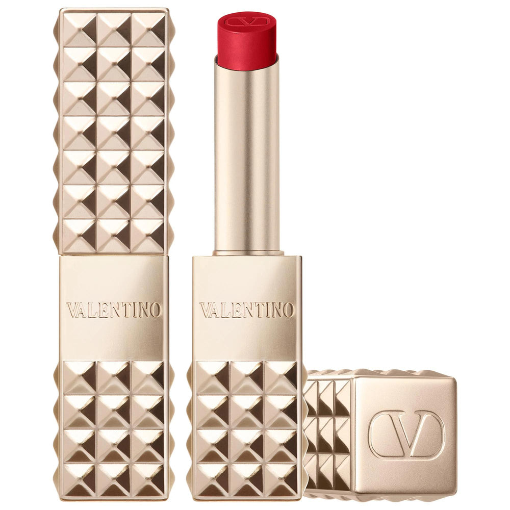 Spike Valentino Buttery Matte Lipstick - Long-Lasting, Moisturizing, Vivid Color Spike Valentino Matte Lipstick - Long-Lasting & Moisturizing Matte Lipstick, Long-lasting Lip Color, Moisturizing Lipstick, Vivid Pigment Lipstick, Spike Valentino Lipstick, Cosmetic, Lip Care, Makeup, Beauty Products, Long-wearing Formula, Buttery Matte Finish, Cotton Oil Extract, Roma-Light Complex