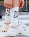 Carnaval Socks 5-Pack Comfortable Cotton Socks for Daily Wear - Milk Cemberler Corap Kutusu - view 2