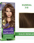 Wella Koleston Naturals 7/0 Kumral Hair Dye: Long-Lasting Natural Blonde Hair Color & Gray Coverage with Coconut Oil Wella Koleston Kumral Hair Dye: Natural Blonde Color & Gray Coverage hair dye, hair color, permanent hair color, gray coverage hair dye, at home hair color, kumral saç boyası, Wella Koleston Naturals, coloring hair at home, hair coloring, hair color cream, natural blonde hair dye, coconut oil hair dye, hair, beauty, personal care, at-home hair coloring, hair dye cream, no ammonia hair dye, lo