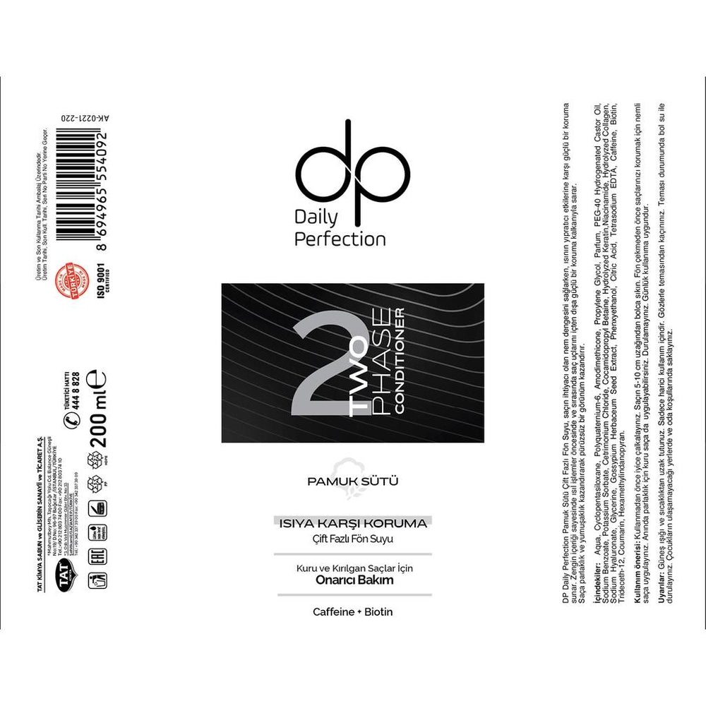 DP Daily Perfection Cotton Milk Dual Phase Hair Mist 200 ml