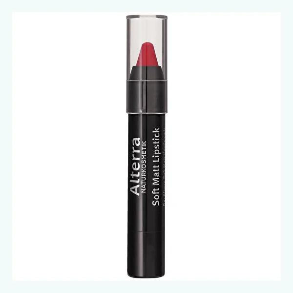 Alterra Soft Mat Lipstick No:02 Vintage - Organic Matte Finish Lip Color with Shea & Argan Oil Alterra Soft Mat Lipstick - Organic Matte Lip Color matte lipstick, organic lipstick, natural lip care, shea and argan oil lipstick, Alterra Soft Mat Lipstick, lip color, matte finish, nourishing lipstick, compact lipstick, travel-friendly cosmetics, organic cosmetics, natural beauty products, lip care, makeup, cosmetics, beauty