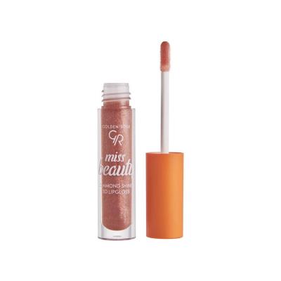 Golden Rose Miss Beauty Diamond Shine 3D Lip Gloss - Sunkissed Radiance, Vegan Formula - Shimmering, Full Lips Golden Rose Diamond Lip Gloss: Vegan, Shimmer, 3D Effect Diamond shine lip gloss, 3D lip gloss, Sunkissed lip gloss, Vegan lip gloss, Shimmer lip gloss, Golden Rose lip gloss, Radiant lip gloss, Miss Beauty lip gloss, lip gloss, Diamond shine, 3D effect, Sunkissed color, Smooth texture, vegan formula, shimmering lips, radiant lips, party makeup, special occasion, Gifts for her, Holiday gift, Vegan 