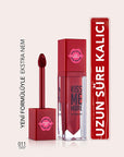 Flormar Kiss Me More Ekstra Kalıcı Likit Mat Ruj 011 Candy - Long-Lasting Matte Lipstick with Moisturizing Benefits - view 4