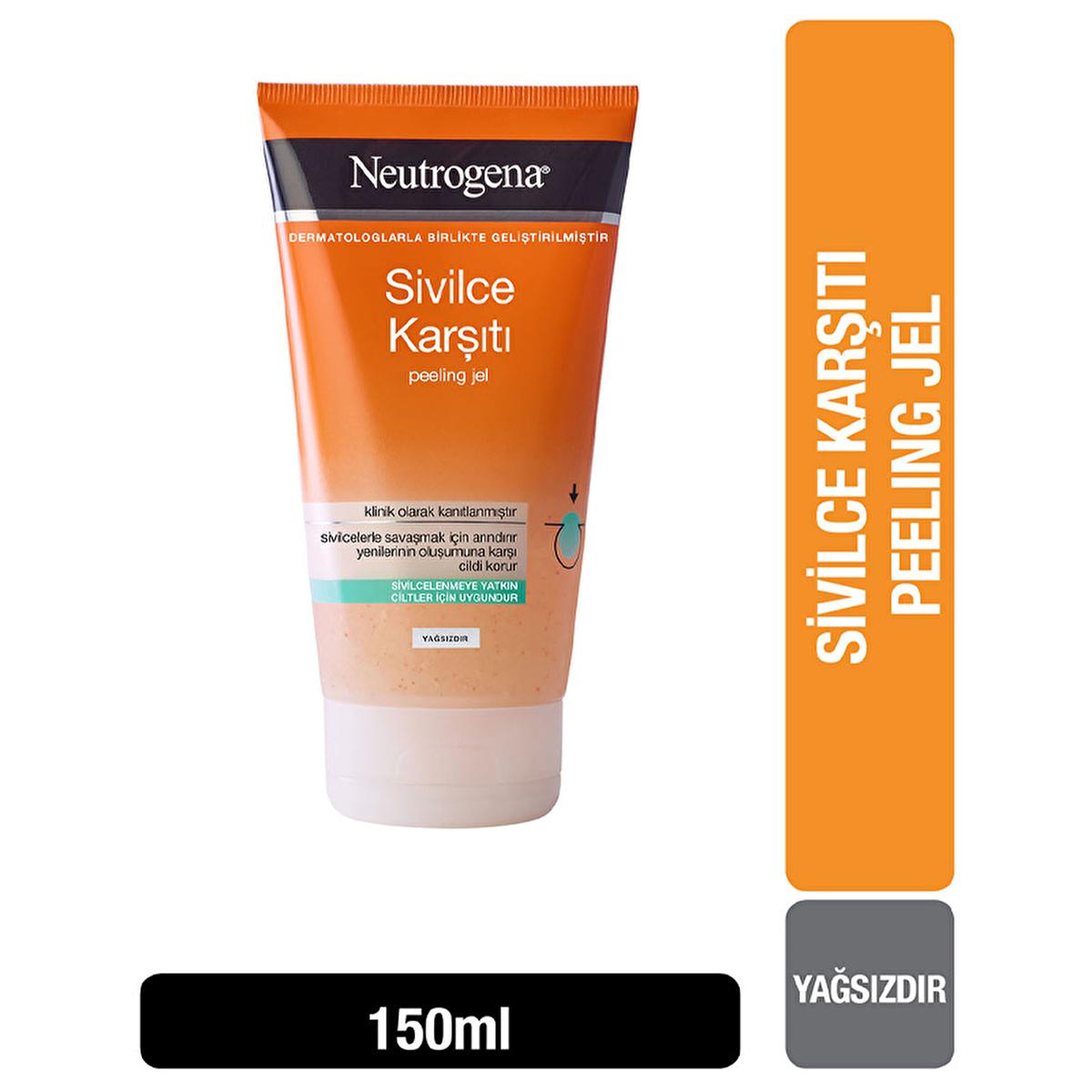 neutrogena-acne-fighting-peeling-face-cleanser-150ml-front, neutrogena-acne-fighting-peeling-face-cleanser-150ml-back Neutrogena Acne Fighting Peeling Face Cleanser - Gentle Exfoliating for All Skin Types | 150 ml Neutrogena Acne-Fighting Face Cleanser 150 ml neutrogena, face-cleanser, acne-treatment, exfoliating-cleanser, gentle-cleanser, daily-cleanser, skincare, cleansing-gel, ai-generated, 150ml