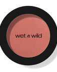 Wet n Wild Color Icon Blush - Matte Finish, High Pigmentation Blush for Natural-Looking Cheek Color - Blush