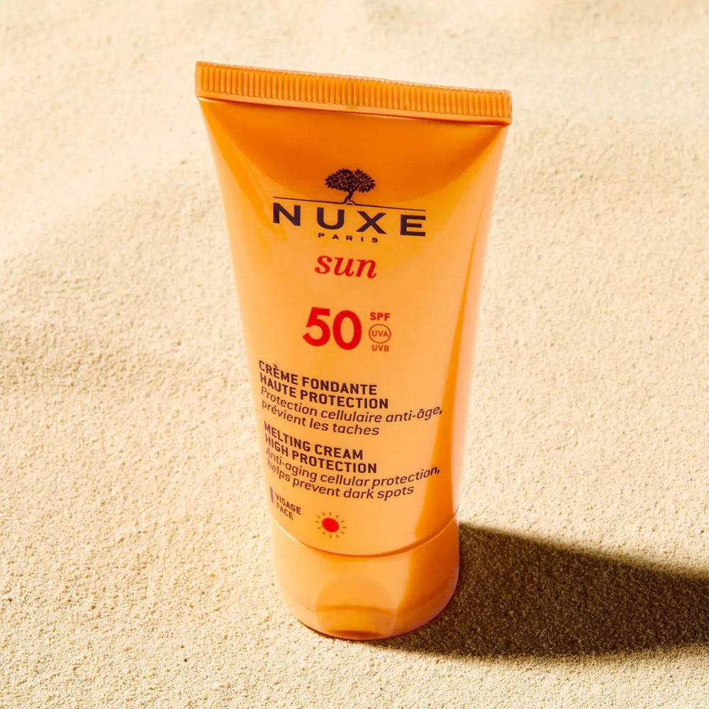 Nuxe Sun Creme Fondante Visage Haute Protection Spf50 - Non-Comedogenic Facial Sunscreen with Moisturizing Benefits - view 2