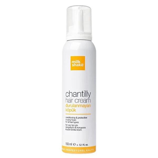 Milk Shake Chantilly Hair Cream: Leave-In Conditioner for Soft, Shiny, & Easy Styling with Milk Protein & UV Protection - 150ml - image 3