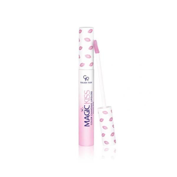 Golden Rose Color Changing Lip Gloss Magic Kiss - Moisturizing, Shiny Finish, 0.34 fl oz Golden Rose Magic Kiss Color Changing Lip Gloss - 0.34 fl oz Color Changing Lip Gloss, Magic Kiss Lip Gloss, Golden Rose Cosmetics, Moisturizing Lip Care, Trendy Lip Color, Lip Gloss, Cosmetics, Beauty, Makeup, Lip Care, Novelty Cosmetics, Gift Ideas, Daily Lip Care, Special Occasion Makeup