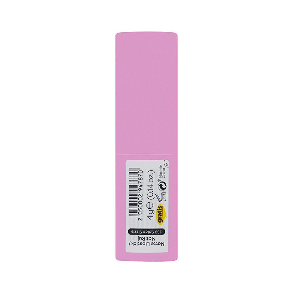Beaulis Matte Lipstick - Long-Lasting Lip Color with Creamy Formula - 339 Spice Sizzle - view 2