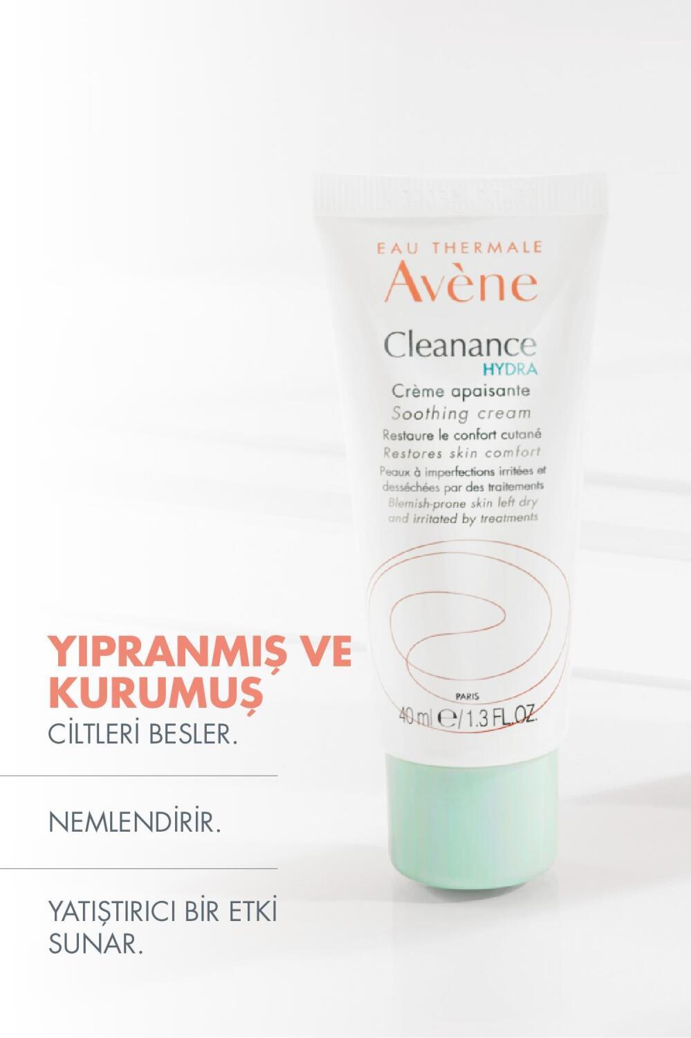 Avene Cleanance Hydra Cream 40ml - Soothing Moisturizing Cream for Sensitive Oily Skin - image 9