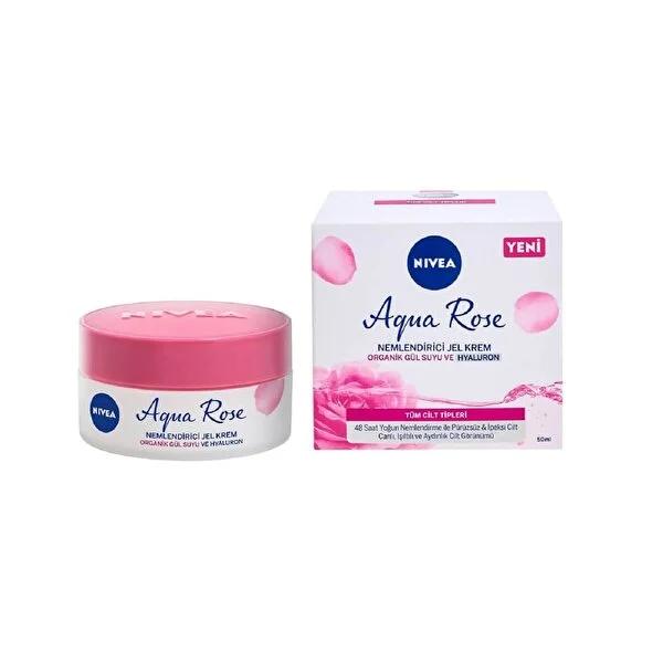 Nivea Moisturizing Gel Cream Aqua Rose - 48 Hour Hydration, Smooth & Silky Skin, Sensitive Skin Friendly Nivea Aqua Rose Moisturizing Gel Cream - 48hr Hydration moisturizing gel cream, Nivea Aqua Rose, intense hydration, sensitive skin friendly, smooth skin texture, long-lasting moisturization, skincare, cosmetics, face cream, hydration, skincare routine, dry skin solution, radiant skin, silky skin, gentle skincare
