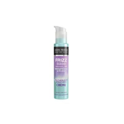 John Frieda Frizz Ease Weightless Wonder Hair Smoothing Cream - Lightweight Frizz Control for Fine Hair John Frieda Frizz Ease Smoothing Cream - Frizz Control hair smoothing cream, frizz control, lightweight hair care, aloe vera hair product, John Frieda Frizz Ease, fine hair, frizzy hair, hair moisturizer, non-greasy hair product, hair care for dry hair, smoothing cream, frizz ease, weightless wonder