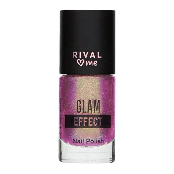 Rival Loves Me Rainbow Crystal Nail Polish: Vegan, Shimmering Blue, Long Lasting, Easy Application - 0.3 fl oz Rival Loves Me Rainbow Nail Polish - Vegan, Shimmering Blue nail polish, rainbow nail polish, glitter nail polish, vegan nail polish, blue nail polish, shimmer nail polish, crystal nail polish, hypnotic sea nail polish, nail art, sparkle nail polish, nail color, nail shimmer, vegan beauty, cruelty-free, easy application nail polish, portable nail polish, gifts for her, beauty trends, nail care, cos