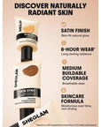 Sheglam Tube Foundation Smooth Liquid Makeup in Nude