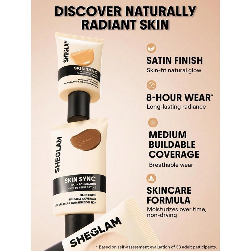 Sheglam Tube Foundation Smooth Liquid Makeup in Nude
