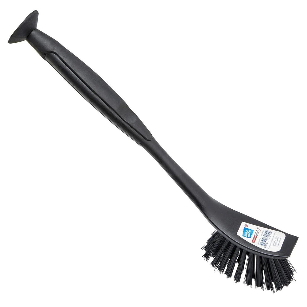 Flink Sauber Suction Cup Dish Brush for Easy Cleaning