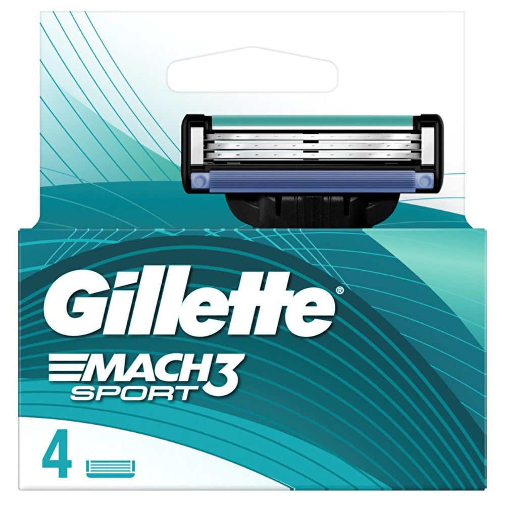 Gillette Mach3 Men's Shaving Razor Blades for Smooth Shaving Experience - Hygiene Products