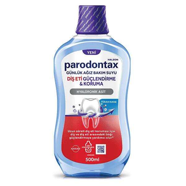 Parodontax Hyaluronic Acid Daily Mouthwash 500ml - Maintains Gum Health & Oral Hygiene - image 2