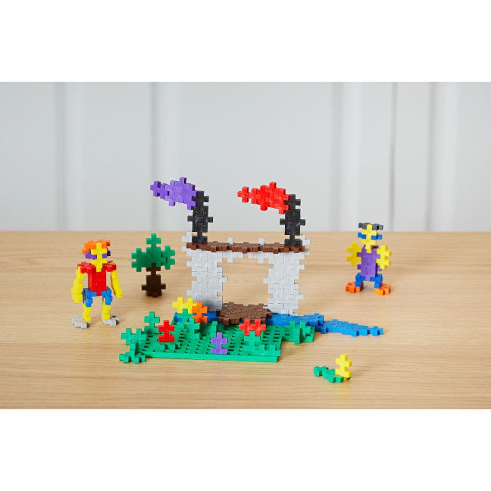 Plus Plus Construction Toy Set - 1200 Piece Creative Building Blocks for Kids, Develops Fine Motor Skills & - view 2