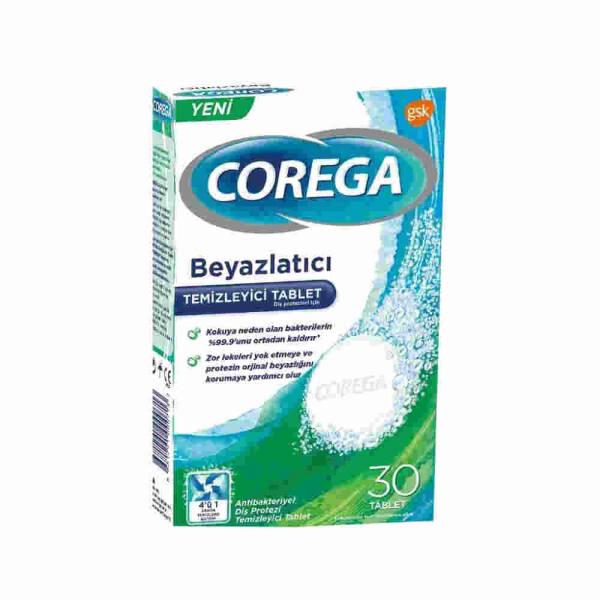 Corega Dental Prosthesis Whitening Cleaner 30 Tablets - Effective Dental Prosthetic Care for a Brighter Smile - image 2