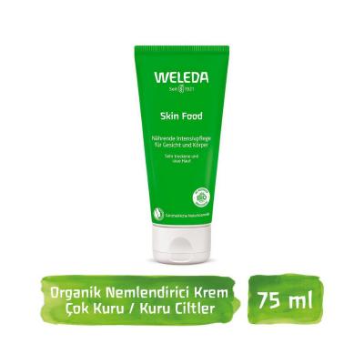 Weleda Skin Food: Intense Hydration & Nourishment for Dry, Damaged Skin | Natural Moisturizing Cream for Face, Hands, Elbows & Cracked Heels (2.54 fl oz) Weleda Skin Food: Dry Skin Moisturizer & Nourishing Cream Skin Food cream, Weleda Skin Food, dry skin moisturizer, nourishing skin cream, natural skincare for dry skin, intensive moisturizing cream, cracked heel treatment, elbow moisturizer, moisturizer, Violet extract, Chamomile extract, Calendula flower extract, beeswax formula, plant oils, face, hands, 
