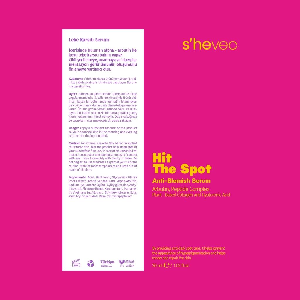 She Vec Hit The Spot Anti-Wrinkle Serum 30ml