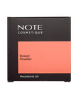 Note Baked Pudra 05 - Baked Powder Makeup for Radiant Complexion with Macadamia Nut Oil - view 5
