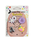 Nascita Twistlo Light Pink Hair Brush & Accessory Set 4-Piece