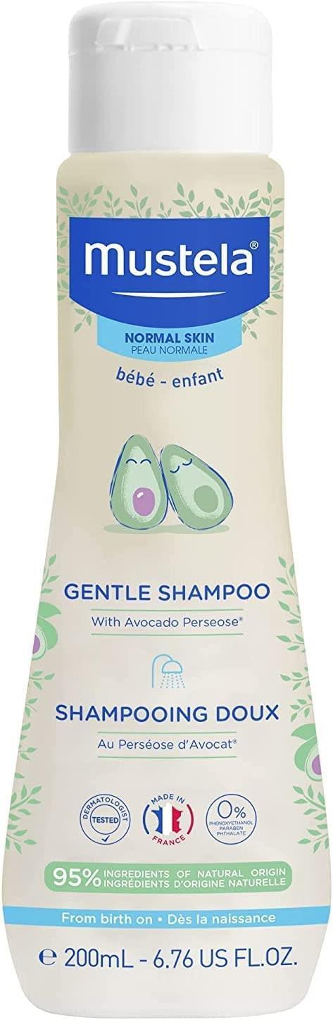 Mustela Gentle Baby Shampoo - Hypoallergenic, Paraben-Free, 6.76 fl oz - Shampoo