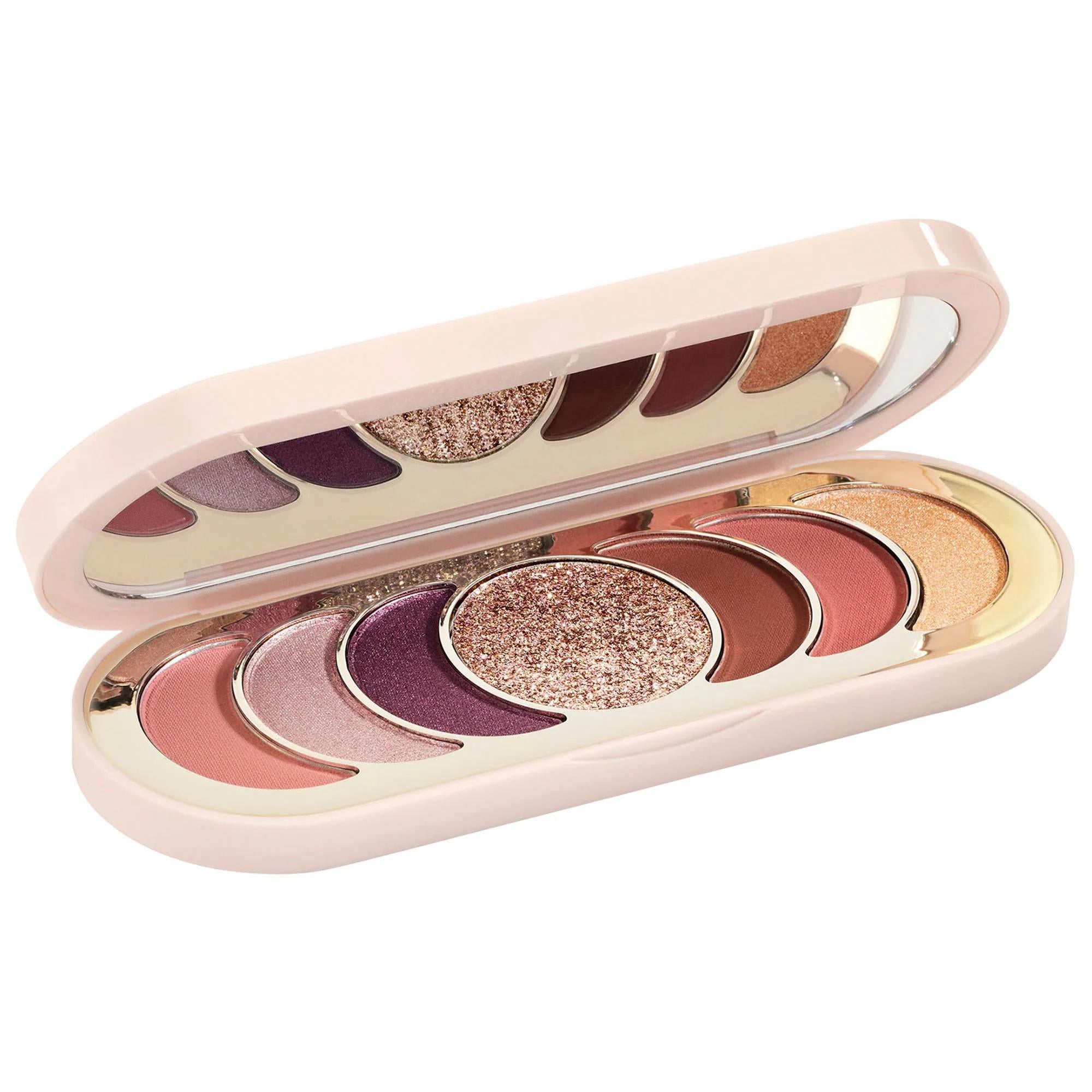 Give Yourself Grace: Selena Gomez Eyeshadow Palette | Rosy, Vegan, Cruelty-Free - Long-Lasting, Blendable Matte, Metallic & Glitter Shades Rosy Vegan Eyeshadow Palette | Long-Lasting & Blendable Eyeshadow palette, Rosy eyeshadow palette, Vegan eyeshadow, Cruelty-free eyeshadow, Long-lasting eyeshadow, Blendable eyeshadow, Matte eyeshadow, Metallic eyeshadow, Glitter eyeshadow, Soft Pinch Liquid Blush eyeshadow, eyeshadow, rosy shades, vegan, cruelty-free, blendable, long-lasting, crease-resistant, matte fin