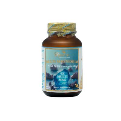 Kiperin Multi Magnesium 5X: Advanced Magnesium Complex with Taurate, Bisglycinate, Malate, Citrate, L-Treonate & Vitamin B6, 60 - image 3