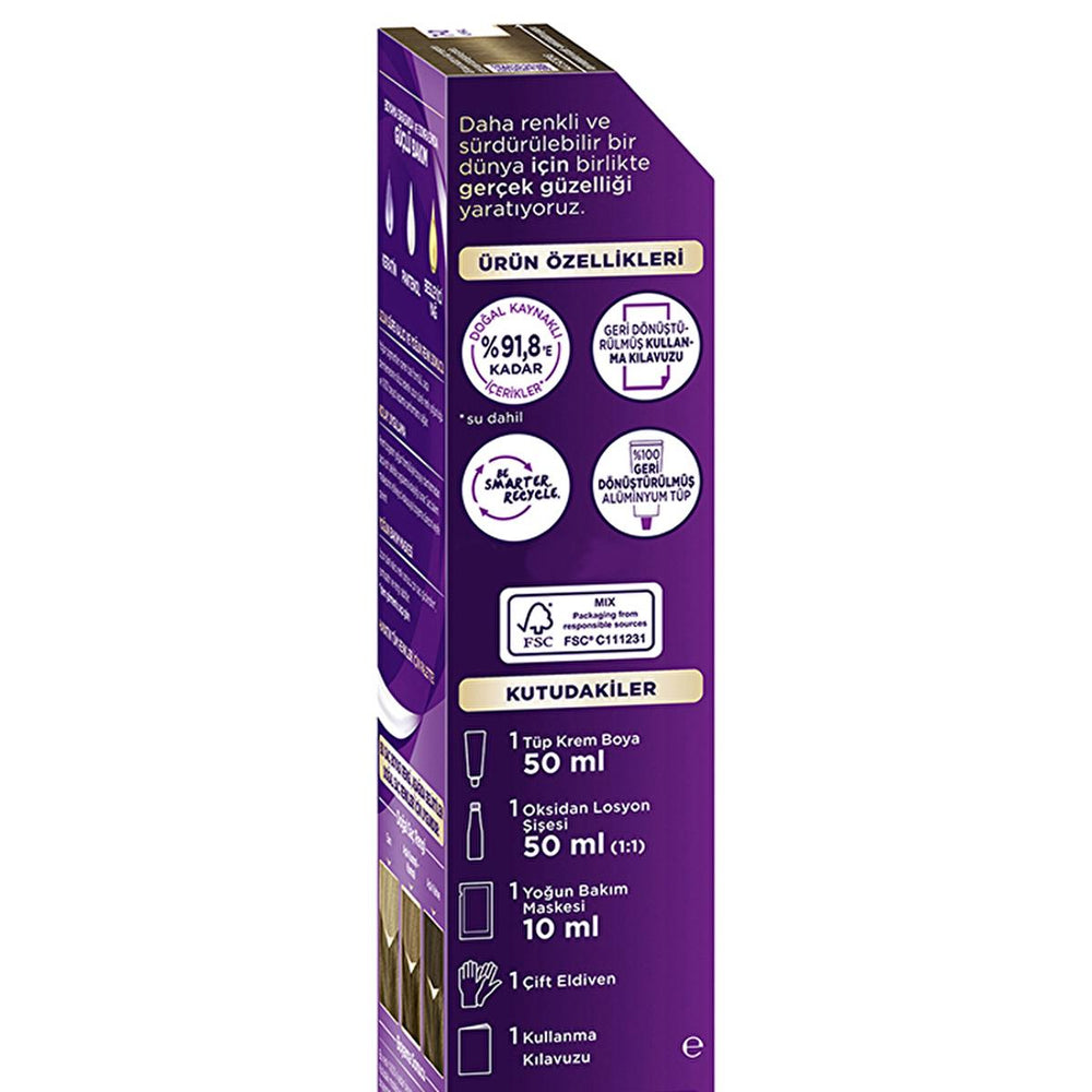 Palette Hair Dye - Vibrant Long-Lasting Color with Keratin Care - view 8