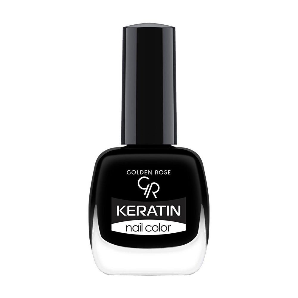 Golden Rose Keratin Nail Polish - Long Lasting Nail Color with Nourishing Keratin Enriched Formula - Nail Polish