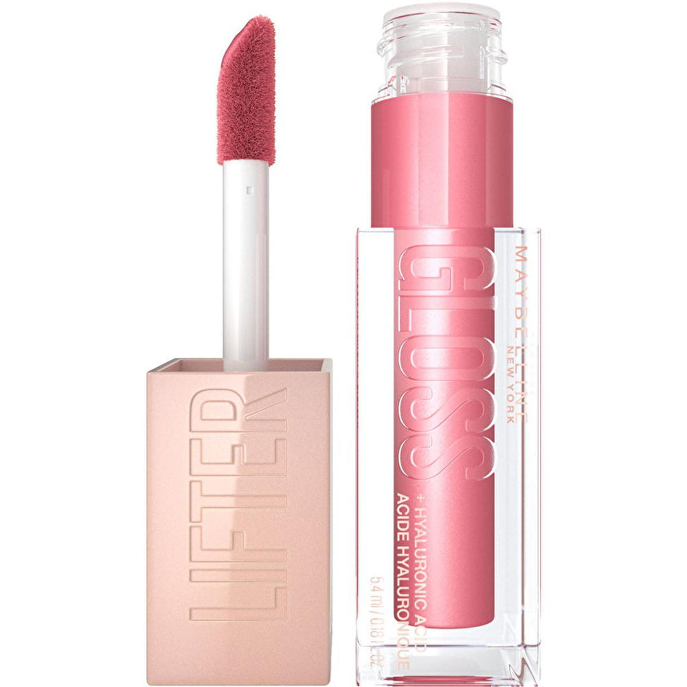 Maybelline New York Lifter Gloss - Moisturizing Lip Gloss with Hyaluronic Acid & Lifting Effect Maybelline Lifter Gloss - Moisturizing & Lifting Lip Gloss moisturizing lip gloss, hyaluronic acid lip care, non-sticky lip gloss, lifting lip gloss, Maybelline New York Lifter Gloss, lip care products, cosmetic products with hyaluronic acid, lip gloss for dry lips, plumping lip gloss, lip moisturizer, Maybelline lip products