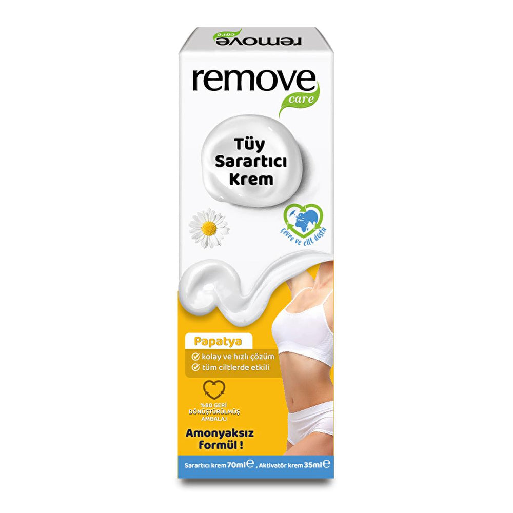 Remove Hair Lightening Cream - Ammonia-Free, Dermatologically Tested - 3.56 fl oz - Skin Care