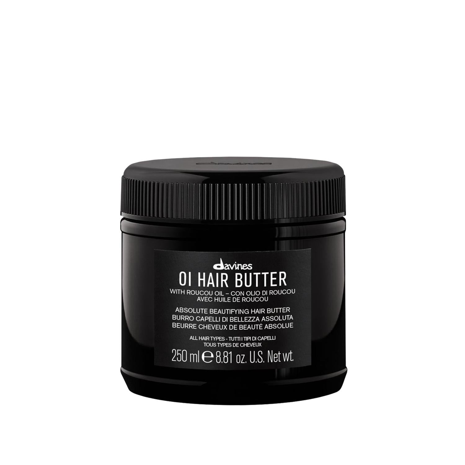 Davines OI Hair Butter - Nourishing Hair Care for Dry or Damaged Hair, 8.45 fl oz Davines OI Hair Butter for Dry Hair - 8.45 fl oz Hair butter, Hair nourishment, Davines OI, Hair care product, Hair enrichment, Hair moisturization, Dry hair solution, Damaged hair repair, Hair care routine, Nourishing hair products, Enriching hair products, Davines hair care, OI product line, Hair health, Soft hair, Manageable hair