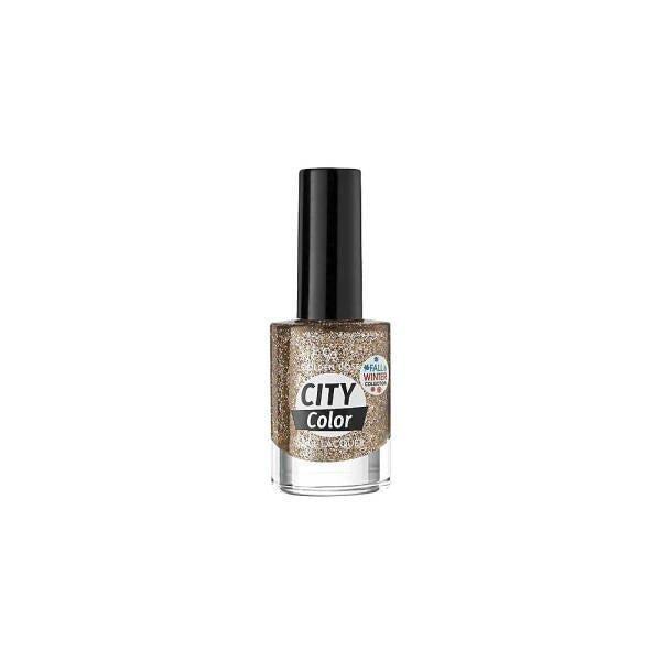 Golden Rose City Color Glitter Nail Lacquer No:302 10.2ml