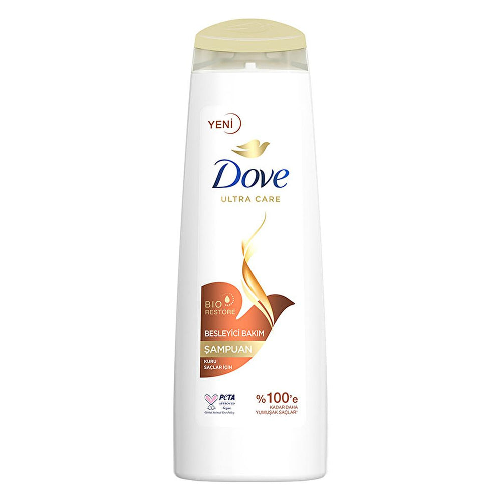 Dove Nourishing Shampoo for Dry Hair - Vegan, 100% Softness, 13.53 fl oz - view 7