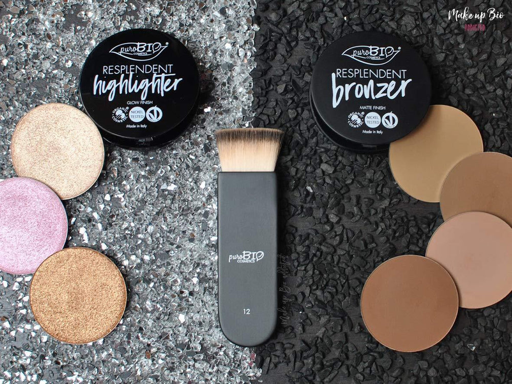 PuroBio Resplendent Bronzer 05 - Warm Color Mineral Makeup, Paraben-Free, Natural Cosmetics - view 4