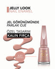 Flormar Jelly Look Nail Polish - High-Pigment, Gel Finish, Long Lasting | JL51 Perfect Selfie - view 5