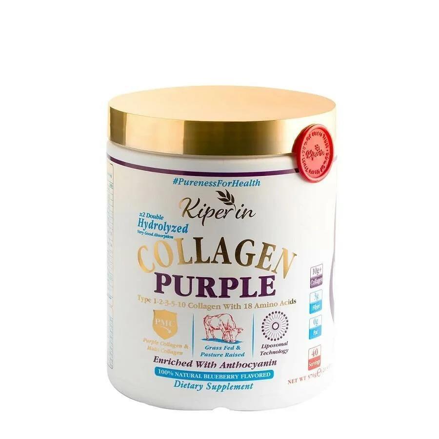 Kiperin Collagen Purple Supplement Powder - 40 Day Supply, 575g - Anti-Aging Beauty & Wellness Kiperin Collagen Purple Powder - 40 Day Supply collagen supplement, collagen powder, beauty supplement, anti-aging supplement, wellness powder, health and wellness, dietary supplement, skin health, hair care, joint support, purple collagen, 40-day supply, bulk supplement, natural beauty, wellness routine, Kiperin