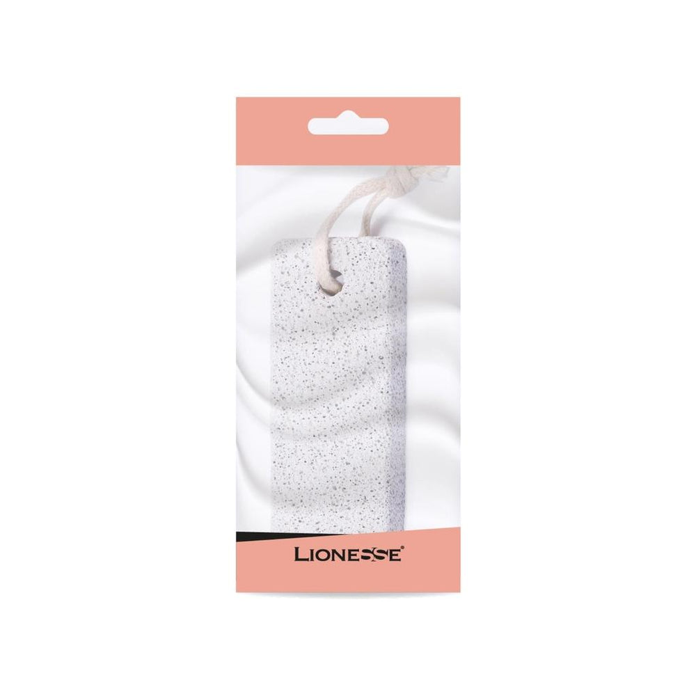Lionesse White Pumice Stone for Smooth Exfoliated Feet
