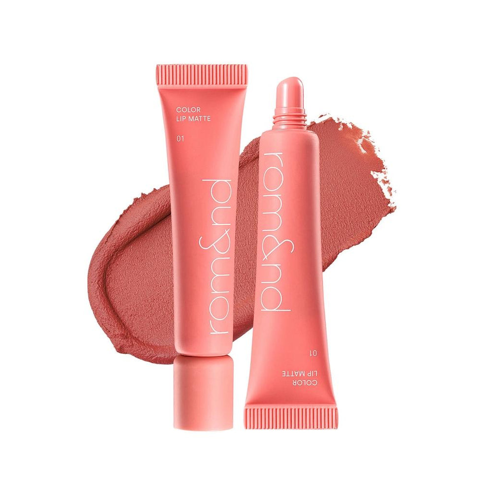 rom&nd Zero Velvet Tint Matte Liquid Lipstick 01 Peach Puff 5.5g