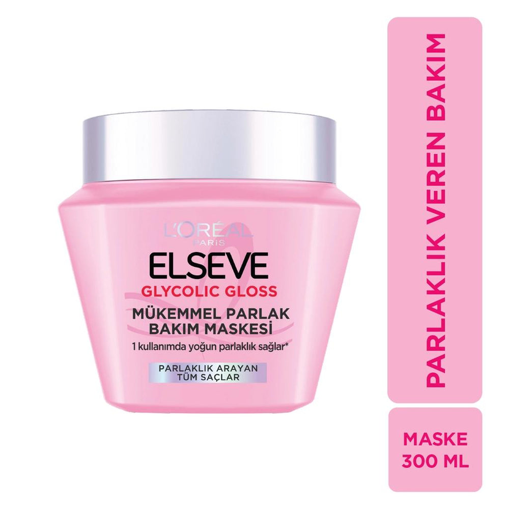 L'Oreal Paris Elseve Glycolic Gloss Shine Hair Mask 300ml