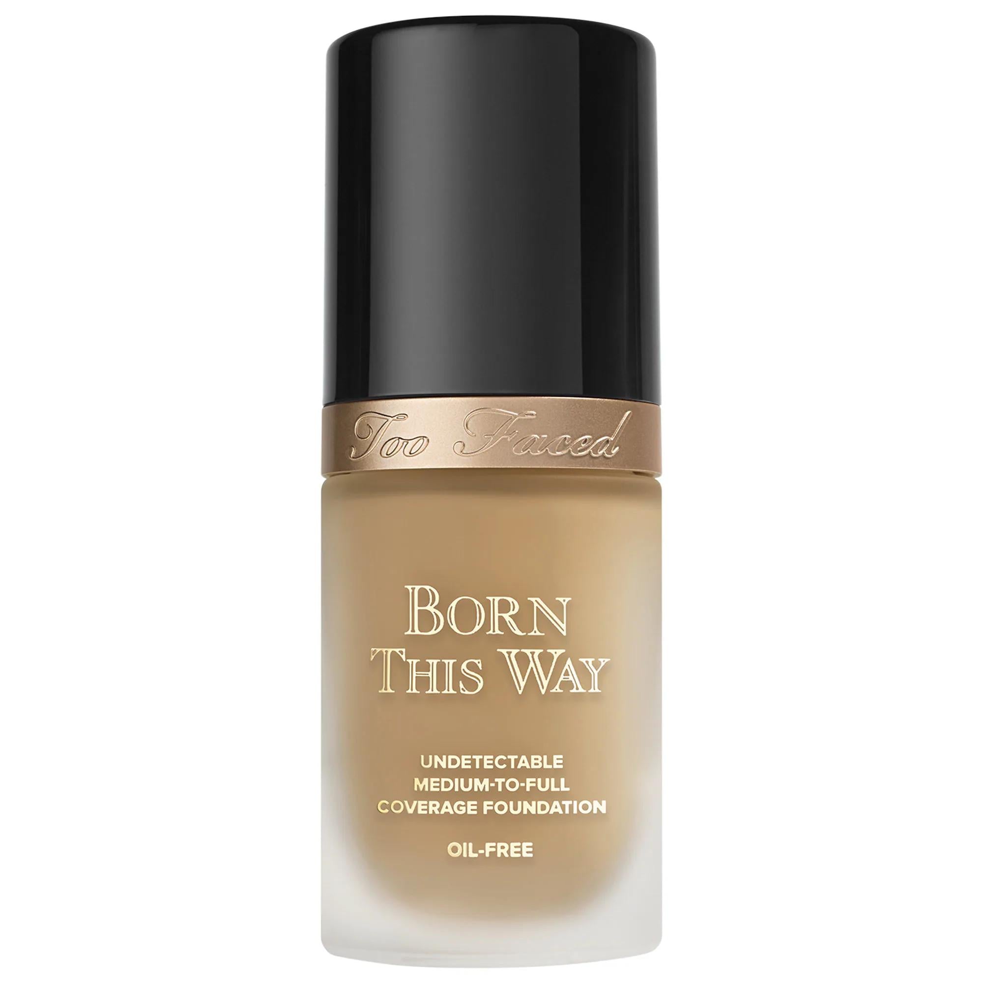 Too Faced Born This Way Natural Finish Longwear Liquid Foundation - Oil-Free, Vegan, Gluten-Free, Cruelty-Free Makeup Born This Way Liquid Foundation - Natural Finish & Longwear liquid foundation, natural finish foundation, longwear foundation, oil-free foundation, vegan makeup, gluten-free cosmetics, cruelty-free beauty products, Too Faced, makeup, face makeup, foundation makeup, skincare benefits, long-lasting makeup, natural coverage, flawless finish, coconut water, alpine rose, hyaluronic acid, ethical 