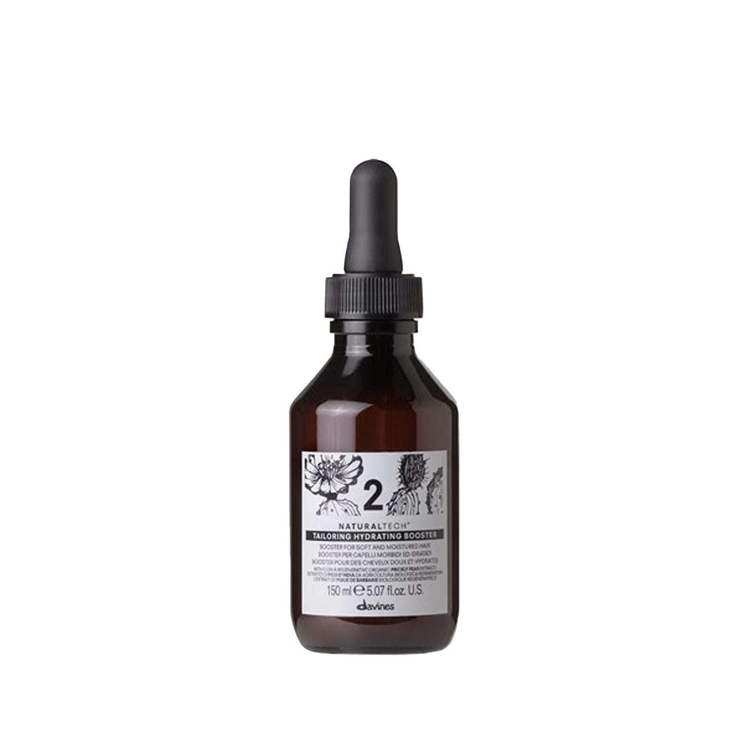 Davines NaturalTech Tailoring Booster 2 Hydrating Hair Care Product - 150ml, Natural Ingredients for Hydrating Hair Treatment Davines NaturalTech Tailoring Booster 2 - Hydrating Hair Care Davines NaturalTech, Hydrating hair product, Natural hair care, Tailoring Booster, Hair hydration treatment, Hair Care Product, Natural ingredients, Hydrating formula, Hair treatment, Moisturizing hair product