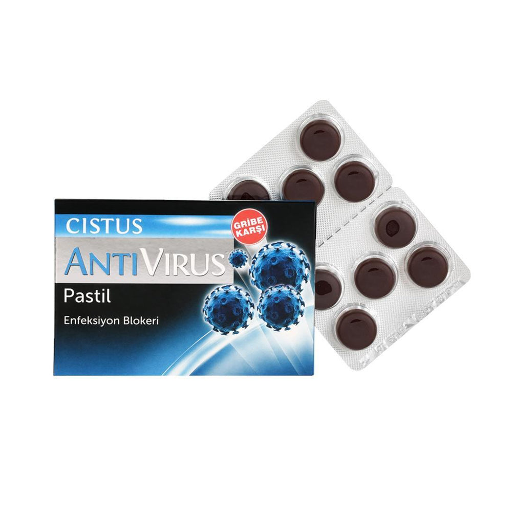 Cistus Antivirus Pastil - Natural Antiviral Lozenges for Immune Support - Sugar-Free, Gluten-Free - Face Serum