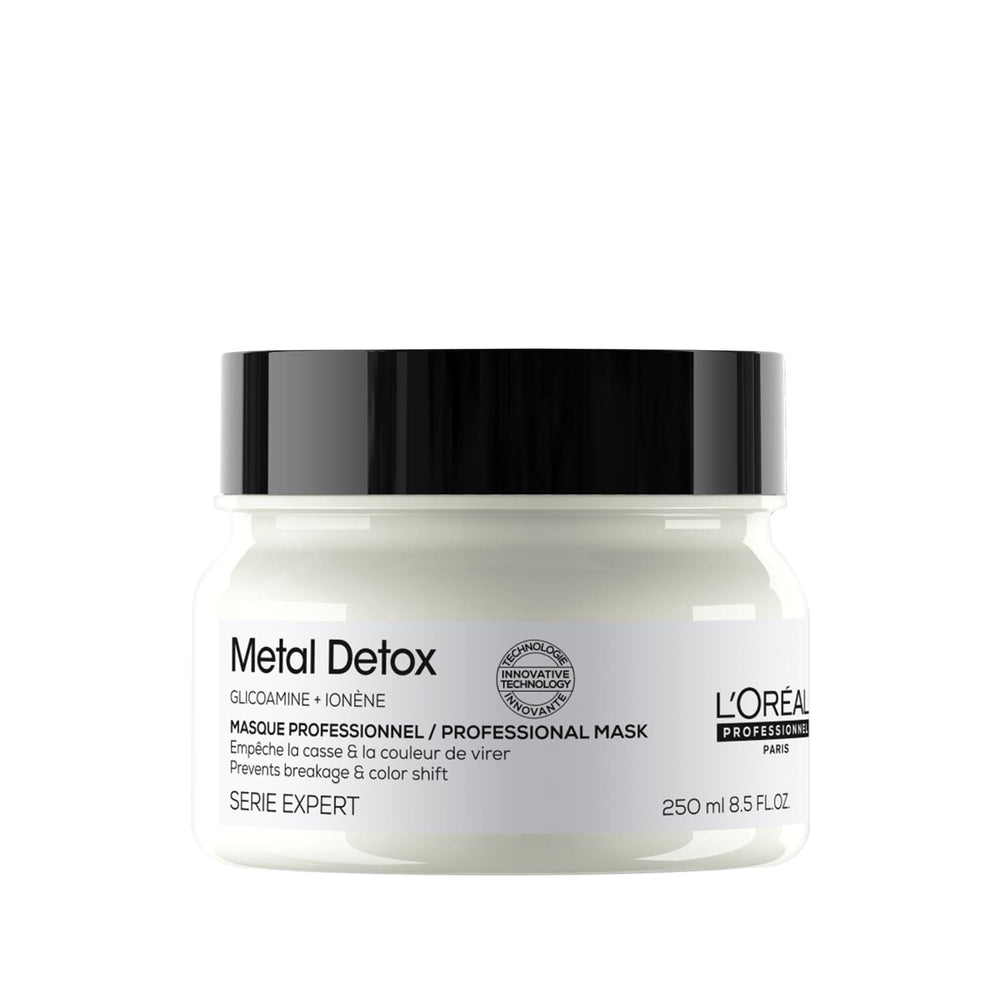 L'Oreal Professionnel Paris Serie Expert Metal Detox Hair Care Mask for Colored & Chemically Treated Hair - 250ml - Hair Mask